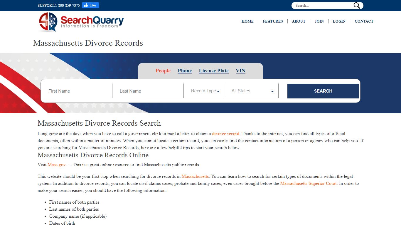 Massachusetts Divorce Records - SearchQuarry